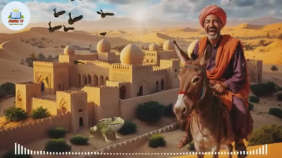 مجموعة قصص جحا الممتعة والمسلية، قصص قبل النوم، ضع السماعات واستمع ✨️ الحلقة 18 - راديو موسيقي زين