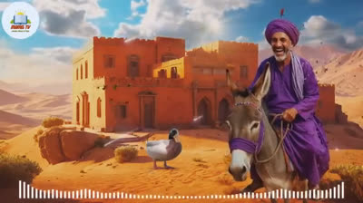 مجموعة قصص جحا الممتعة والمسلية، قصص قبل النوم، ضع السماعات واستمع ✨️ الحلقة 16 - راديو موسيقي زين