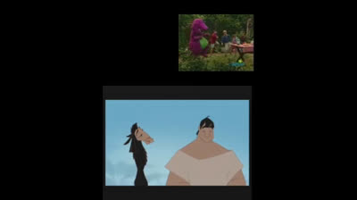 Kids Grandma Shrek Kuzco and Pacha