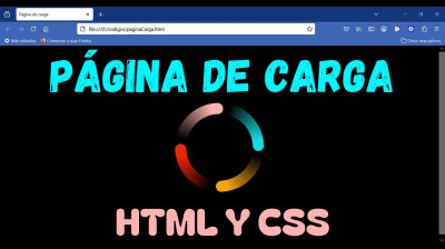 Cómo hacer un loader giratorio en HTML y CSS - Web development