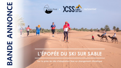 Trailer of "A Desert Skiing Epic"