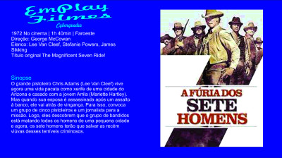 A Fúria dos 7 Homens (1972) Ação, Faroeste