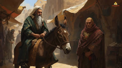 الحلقة 42_ مغامرات جحا وحماره مع المحتال – ذكاء وحكمة في مواجهة أذكى الحيل في السوق والقصر- راديو موسيقي زين