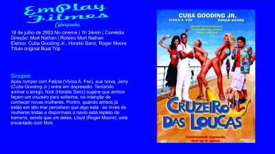 Cruzeiro das Loucas (2002) Cuba Gooding Jr.# Comédia