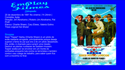 Top Gang Ases Muito Loucos (1991) Charlie Sheen # Comédia, Ação