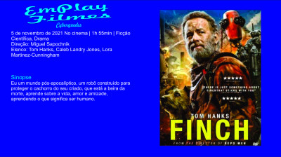 Finch (2021) Ficção Científica, Drama