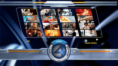 Opening to Fantastic 4 (2006 US Blu-ray)