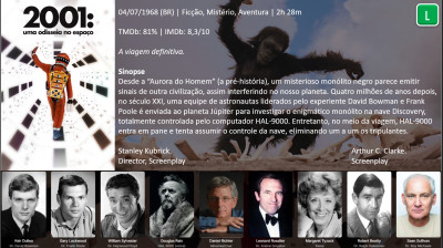 2001: Uma Odisseia no Espaço * 2001: A Space Odyssey * (1968)