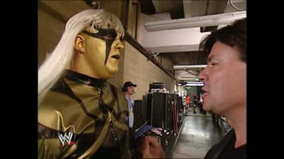 2002.08.12a ⭐ Goldust promo with Eric Bishoff + managing Booker T vs Lance Storm ⭐ WWE Raw