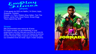 Dupla Jornada (2022) Ação, Suspense, Fantasia