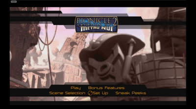 Opening to BIONICLE 2: Legends of Metru Nui (2004 US DVD)