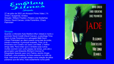 JADE (1995) Suspense, Erótico
