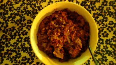 YUMMY FOOD IS DONE LET'S EAT WITH MISS GLITTER V.