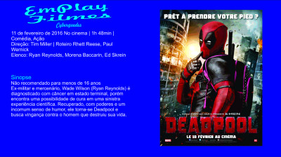 Deadpool (2016) Comédia, Ação