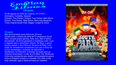 South Park Maior Melhor e Sem Cortes (1998) Animação, Comédia