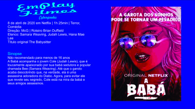 A Babá (2017) Terror, Comédia