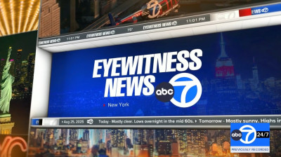 WABC Channel 7 Eyewitness News 11PM - August 25, 2025