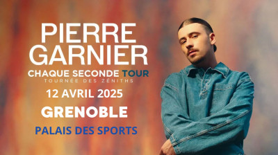 Le Concert Pierre Garnier Le 12 Avril 2025 Au Palais Des Sports De Grenoble