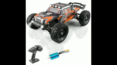 HBX 901A RTR 1/12 2.4G 4WD 50km/h Brushless RC Cars Fast Off-Road LED Light Truck Models Toys