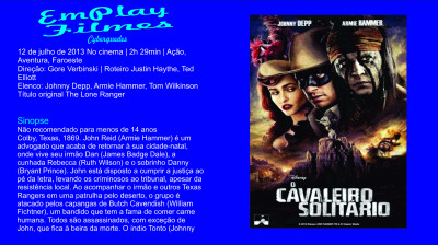 O Cavaleiro Solitário (2013) Faroeste
