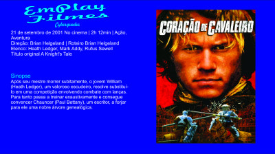 Coração de Cavaleiro (2001) Ação, Aventura