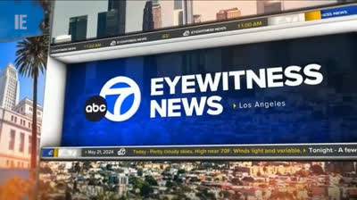 KABC ABC7 Eyewitness News 11AM open - May 21, 2024 - New Graphics