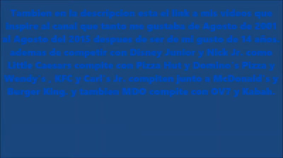 Diego Galindo 4 años en YouTube - Zona de recreo de Discovery Kids Latinoamérica a través del tiempo